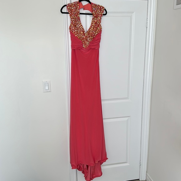 Rhinestone Formal Gown - Picture 1 of 8